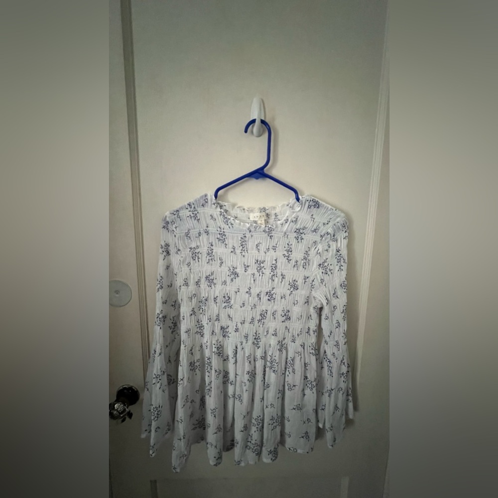 Adiva flowy long sleeve top